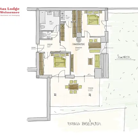 Lottas Am - Exklusive Mit Privatem Seezugang Apartment